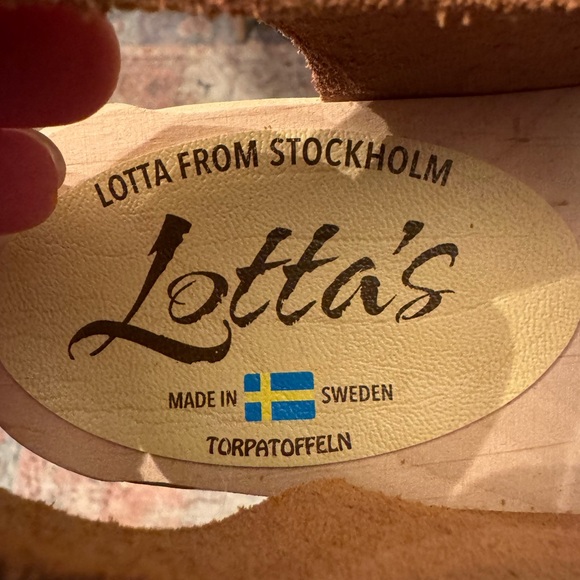 Lotta from Stockholm Highwood Brown Clogs in Oiled Nubuck size 39/8.5 - Picture 4 of 16